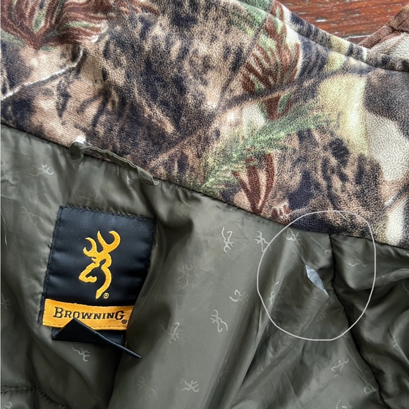 Browning Hydro-Fleece HMX Odorsmart Hunting Camouflage Jacket - Picture 5 of 7